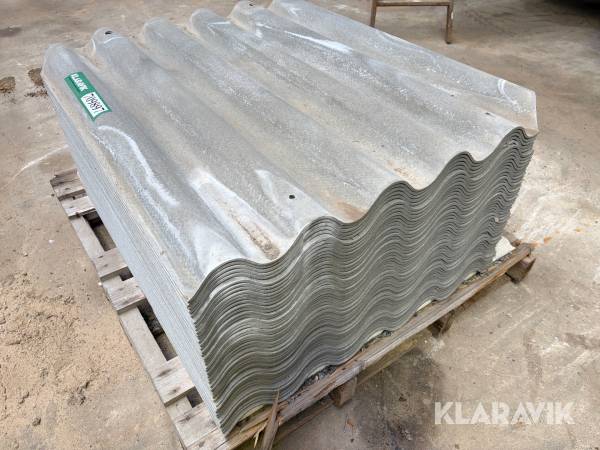 Eternit tagplader B9 140 styk