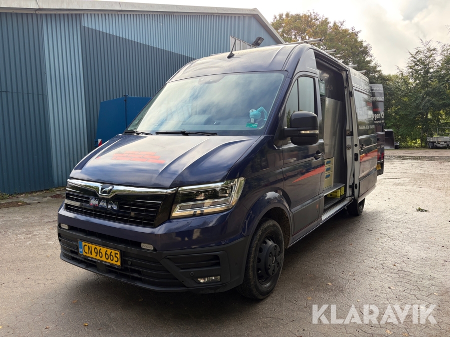 Varebil MAN TGE 2.0 180 hk van AUT.