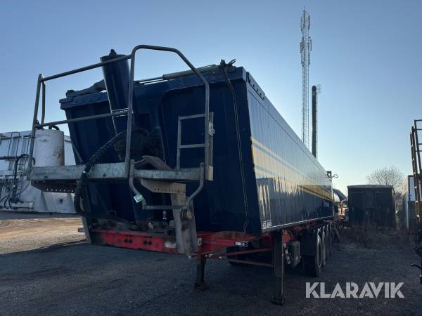 Sættevogn Kel-Berg Sættevogn 4 akslet tiptrailer