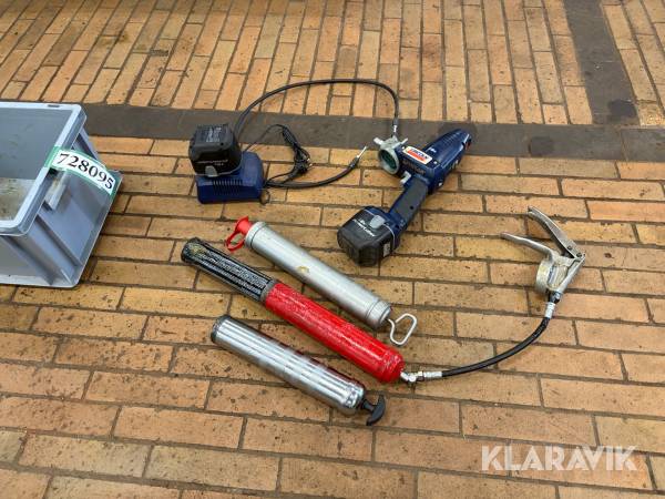 Fedt sprøjter Lincoln 1 styk elektronisk + 1 styk manuel