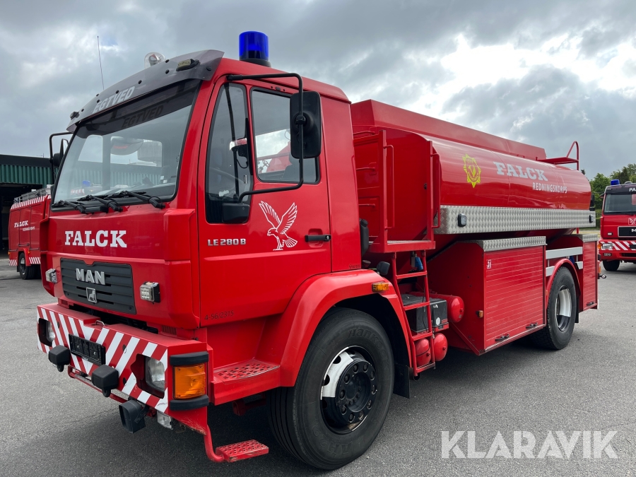 Brandbil - Tankvogn MAN 
