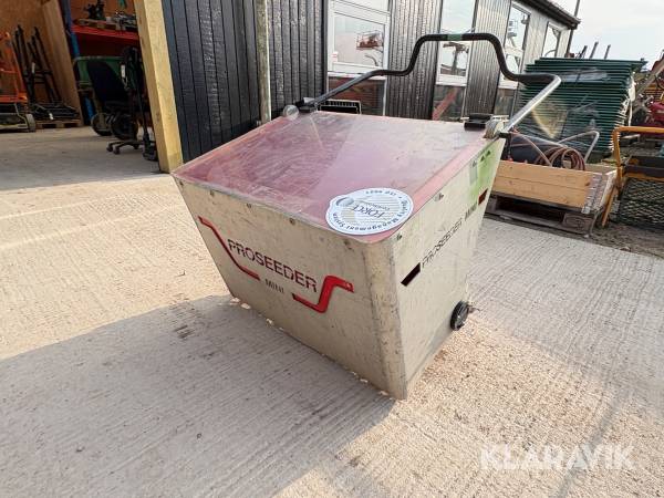 Såmaskine med tromle Proseeder Mini