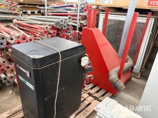 Pillefyr med silo Black star 20