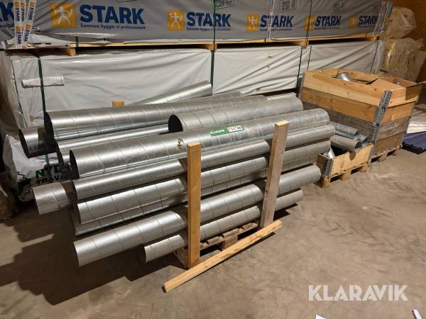 Ventilation Lindab Rær / fittings og ventiler