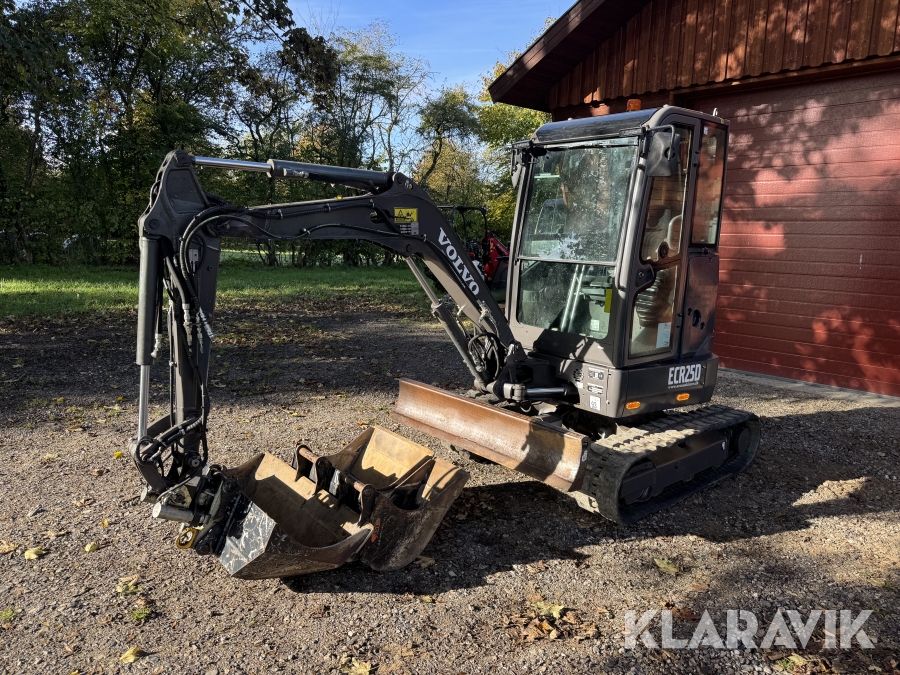Minigraver Volvo ECR25D