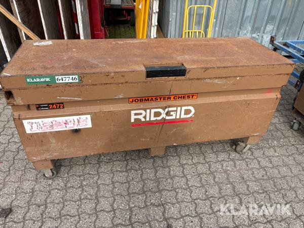 Værktøjskasse Ridgid JobMaster Chest 2472