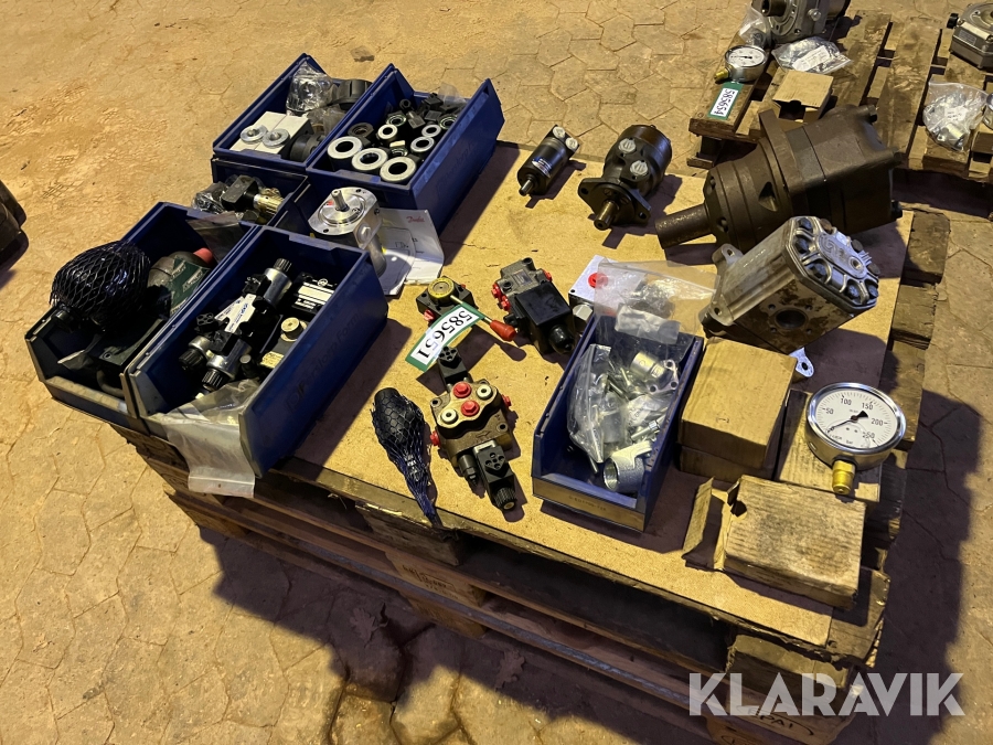 Hydraulik dele pumpe, motorer, spoler