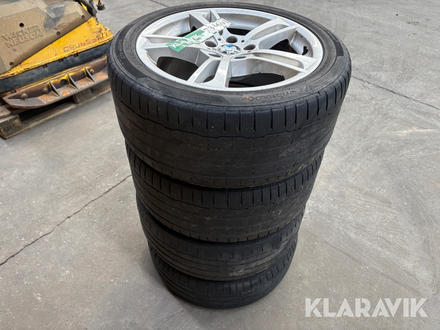 Dæk med fælg BMW 275/40ZR19 - 4 styks