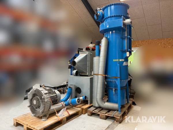 Udsugning/ventilations anlæg Simatek JM 8/15-04