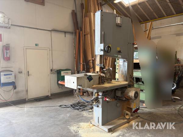 Kløvbåndsav Meber SR 900 R med centret fremdrift
