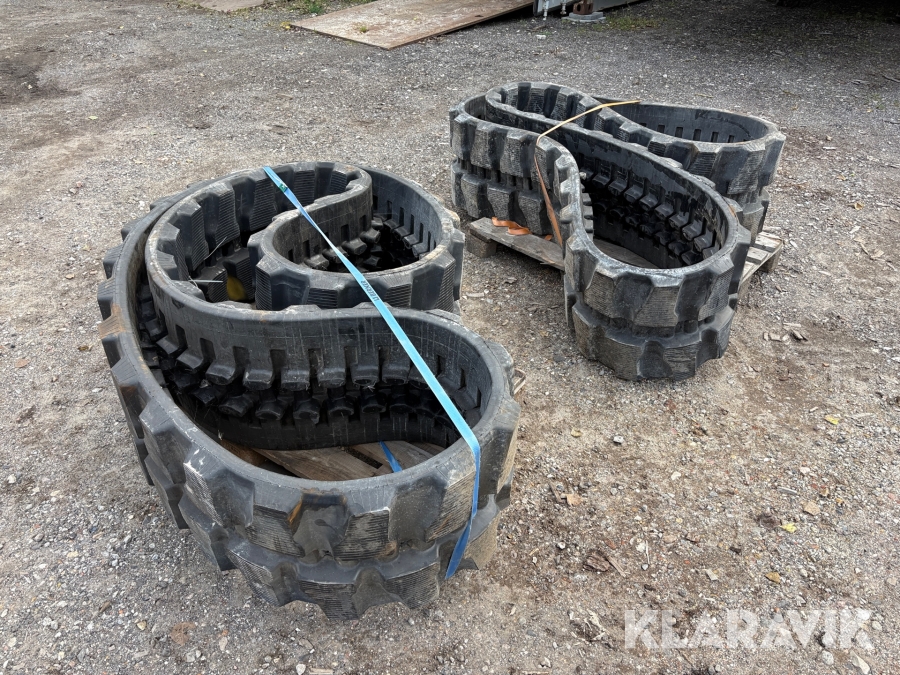 Gummibælter Terra Track RT500/318/00 til gravemaskine, 2 Styk