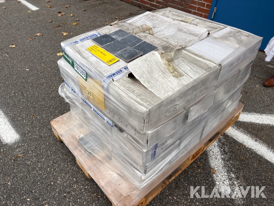 Fliser Arpa Kamen nero - 10x10 cm - 29,5 kvm