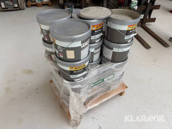 Murmaling Jotun Drytech 4502 grafitgrå 19 Styk