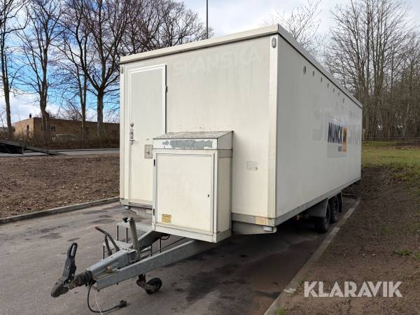Personalevogn Eurowagon 3500kg
