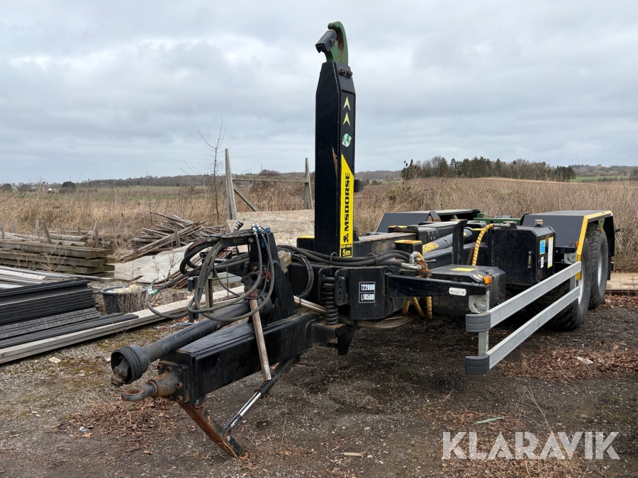 Kroghejsevogn MsDorse MS-HT/18 med container.