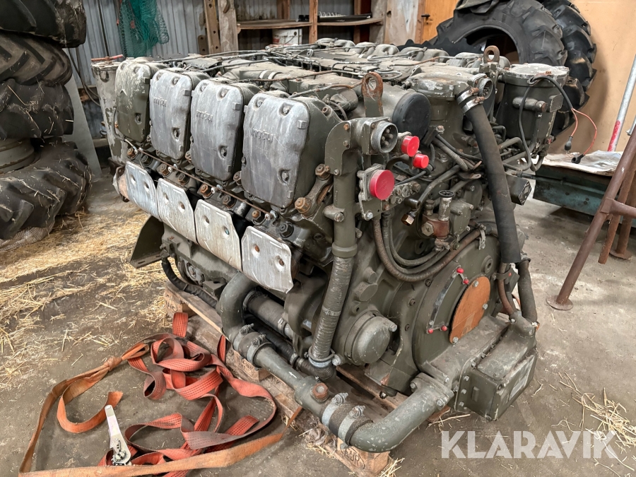 Dieselmotor Mercedes-Benz MTU MB 837 Aa-500 - V8 diesel