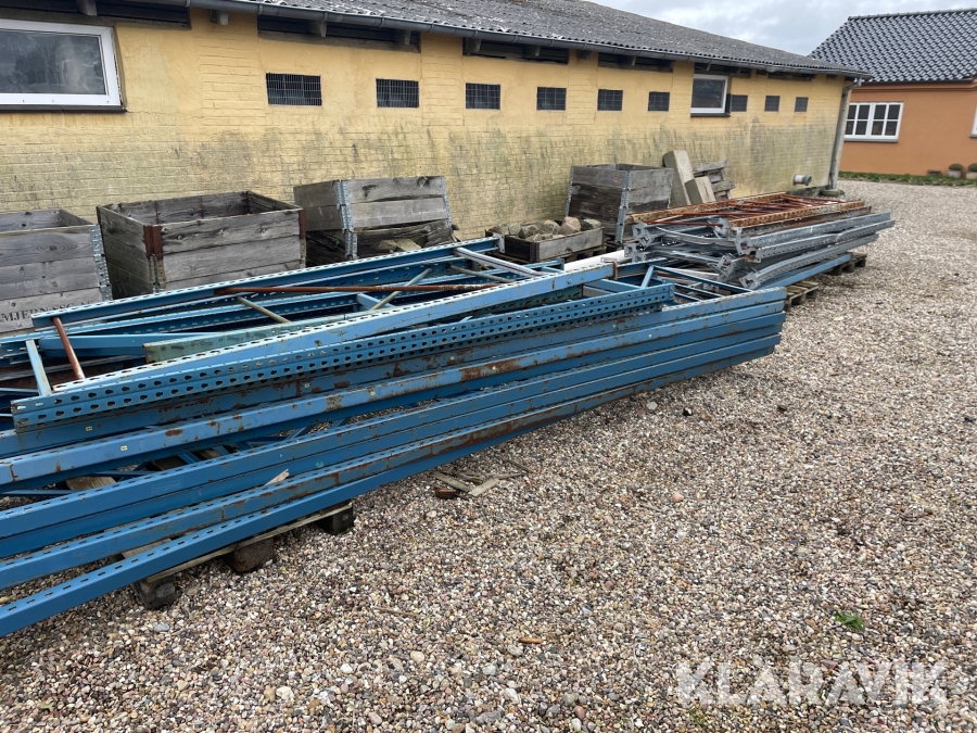 Gavle til lagerhylder Diverse ca 20 stk