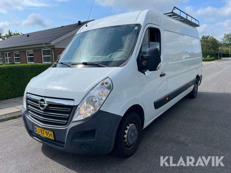 Kassebil Opel Movano, 2,3CDTI 125 hk
