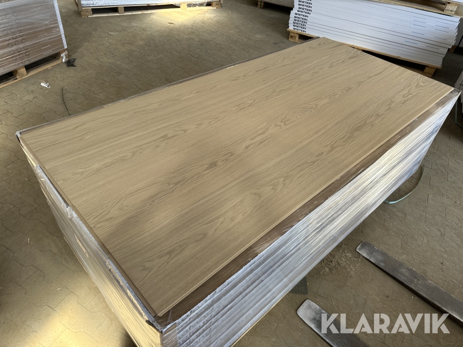 Gulv Moland Super Eg Wideplank Design Mitchell White Oak UV Matlak Børstet 10 mm 105,16 m²