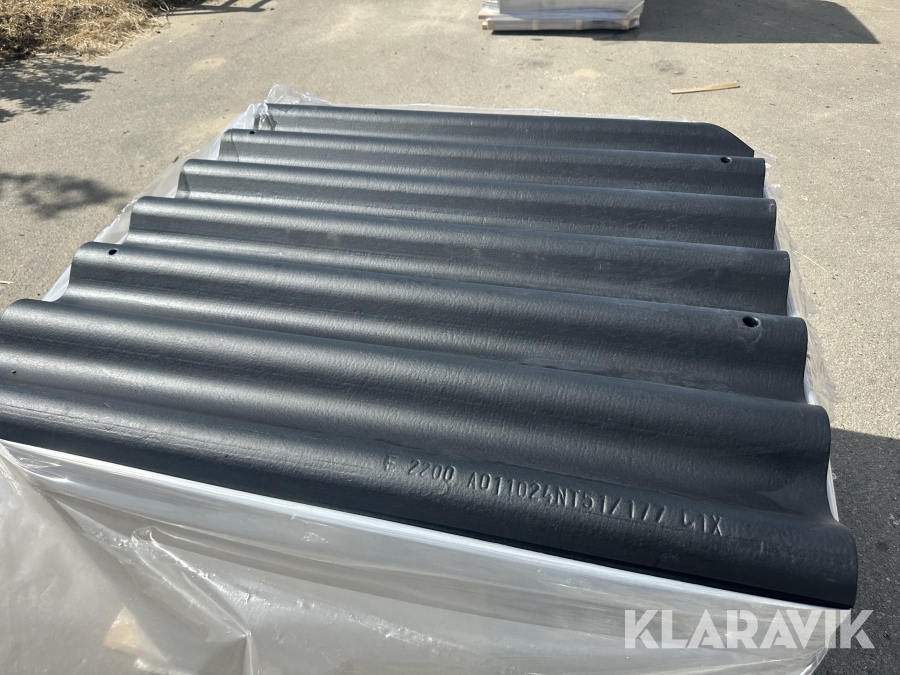 Bølgeplader Euronit 700T FK sort 150 styk