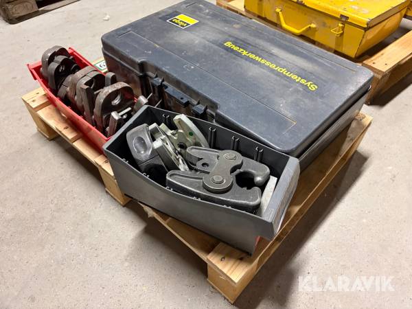 Presmaskine Viega Pressgun 4B - med presklemmer