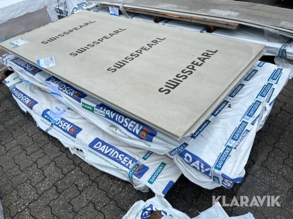 Fibercement plader Swisspearl 10styk forskellige