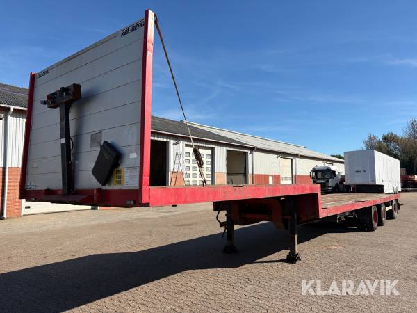 Maskintrailer Kel-Berg Z40-3, 3 akslet