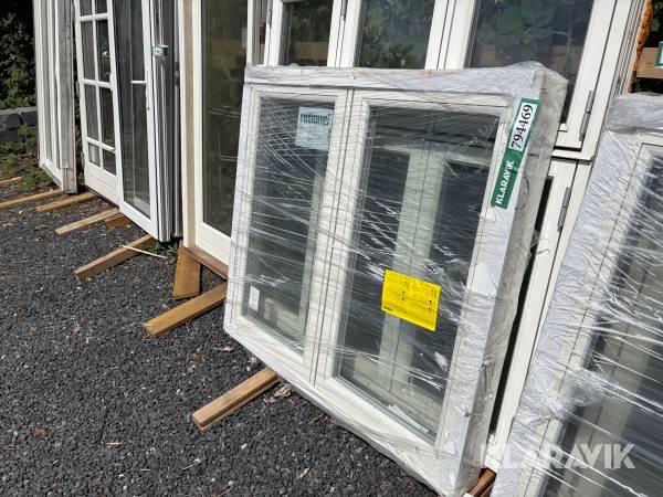 Vindue Rationel Optifloat clear 4mm 521x1035mm 1 styk 