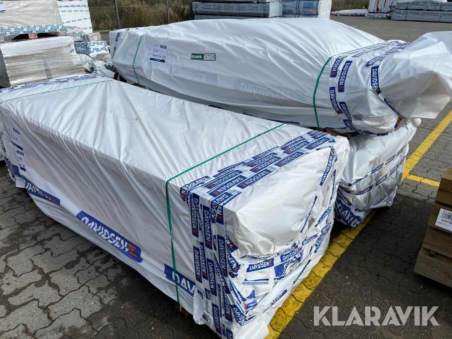 Gipsplader Knauf blandet lot 105 plader