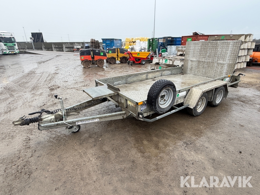 Maskintrailer Ifor Williams GP 126-R