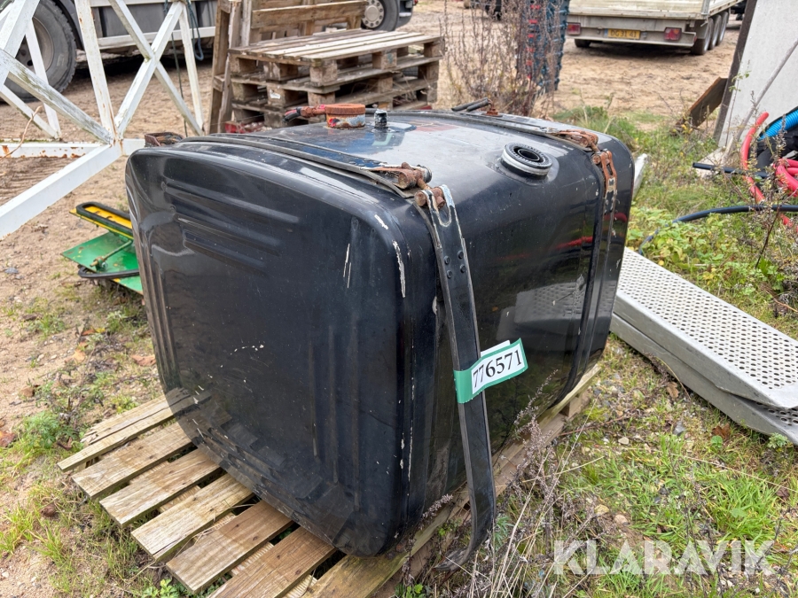 Dieseltank aluminium cirka 400 liter