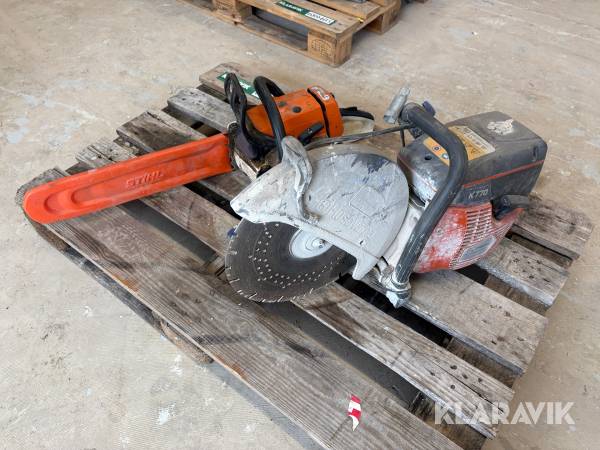 Kap/motorsav Stihl & Husqvarna MS260/K770