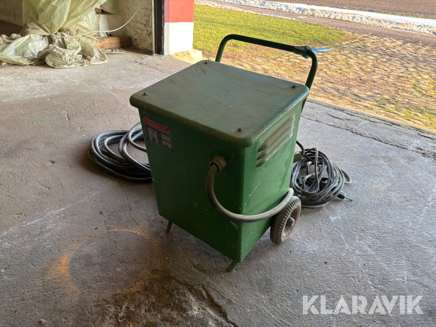 Elektrisk lysbue-svejsemaskine Dansk Svejsemaskine Fabrik-København-Danmark ELT-12