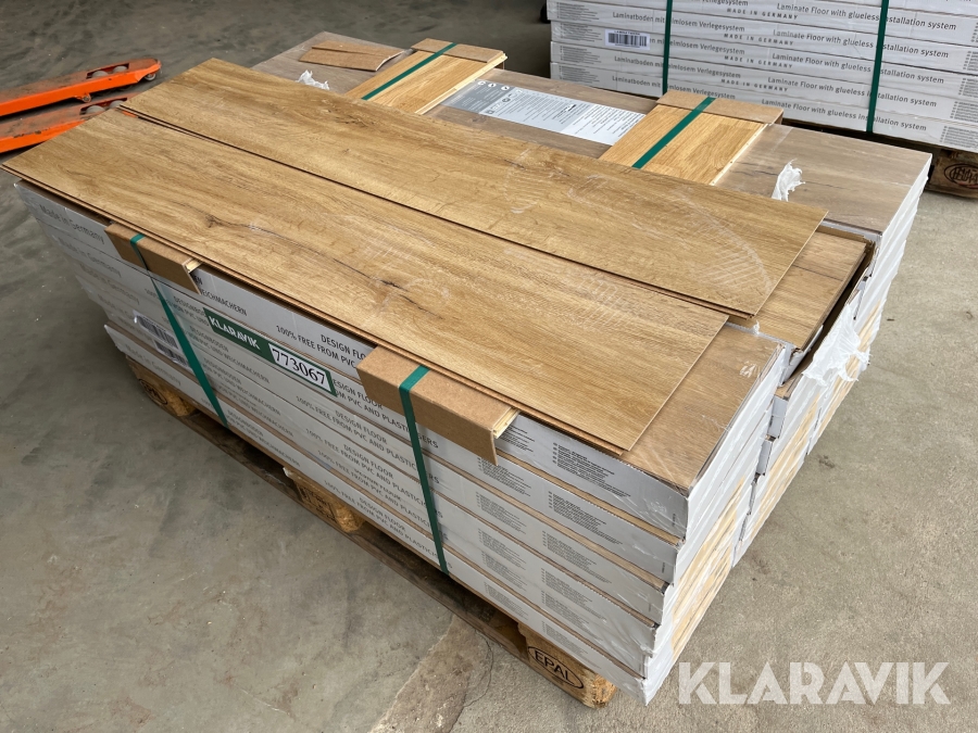 LVT gulv Haro Oak Columbia Nature med corkunderlag 54 m2