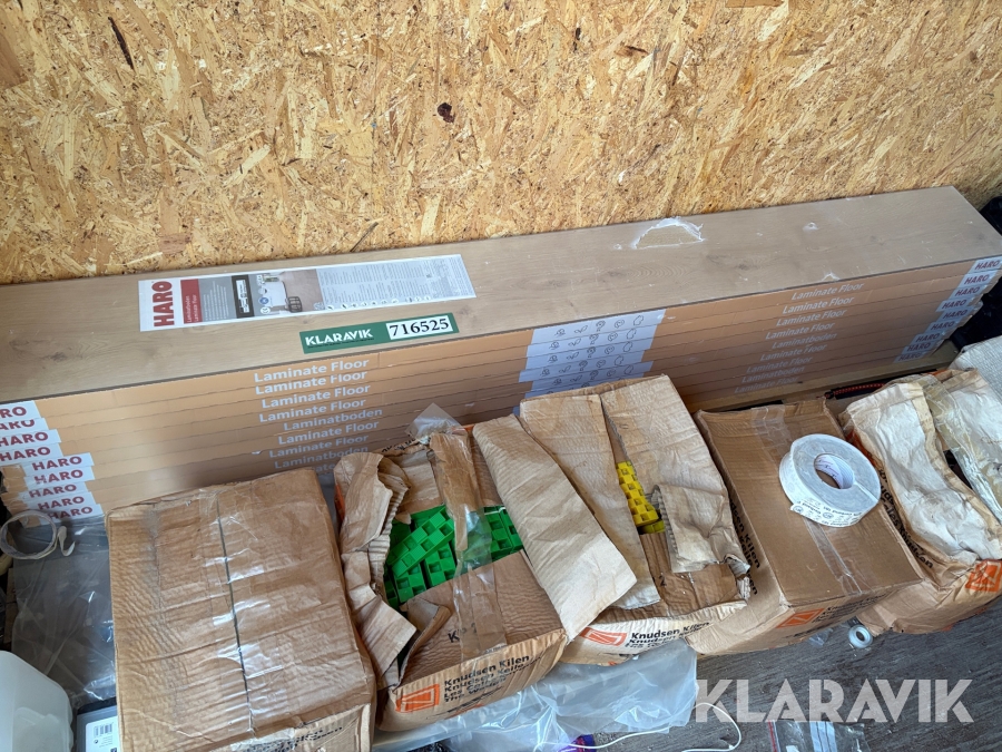 Lot med gulv og kiler