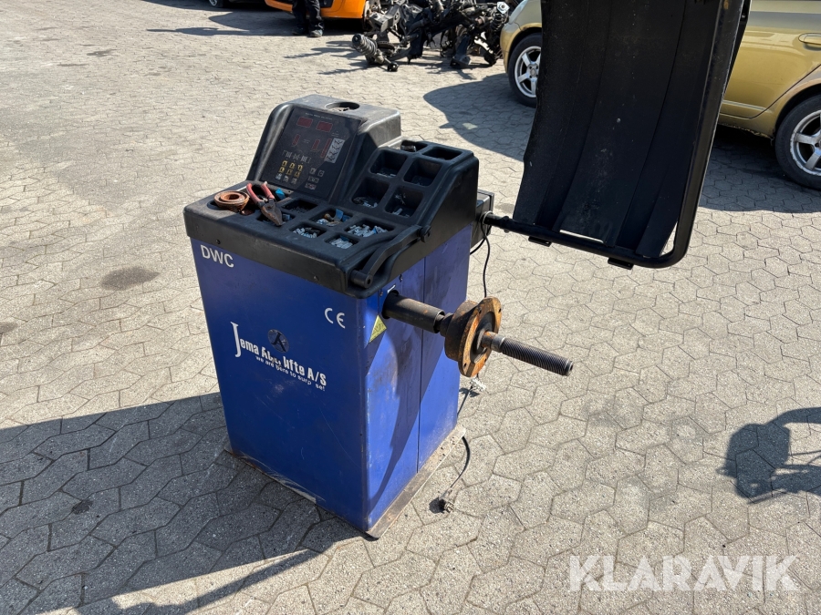 Afbalanceringsmaskine Jema DWC