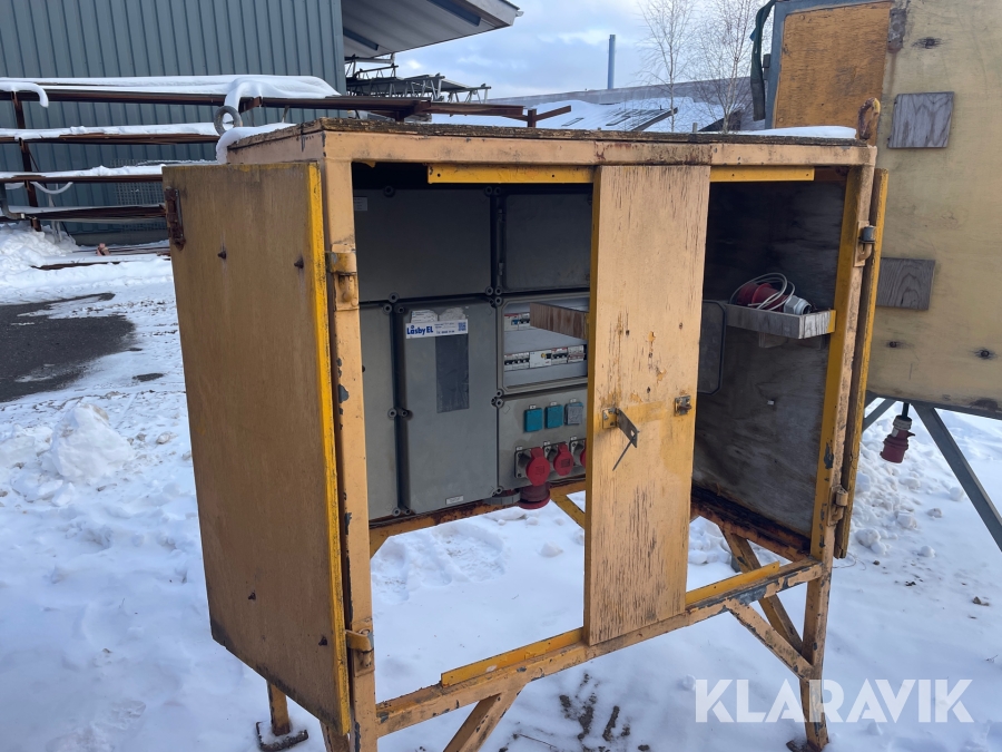 Byggeplads tavle 1 styk