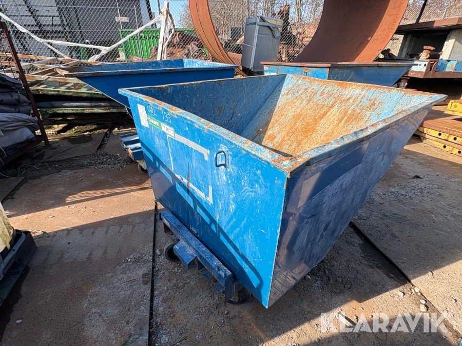 Vippecontainere Intra Tippo 900 - 2 styk