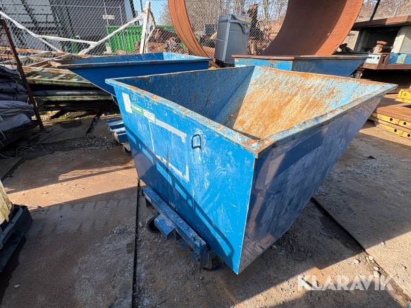 Vippecontainere Intra Tippo 900 - 2 styk