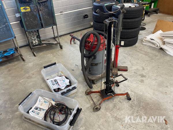 Motorlift - industristøvsuger-gearkasseløfter