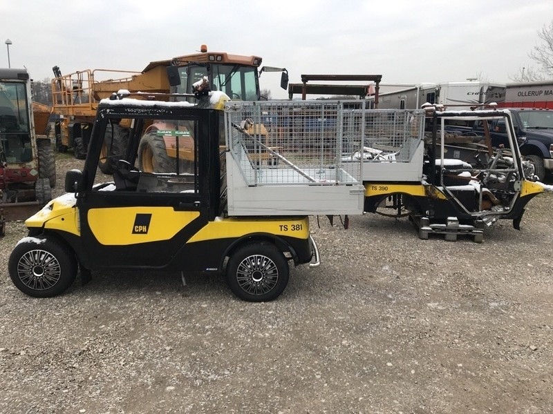 El-biler skadet 2 stk