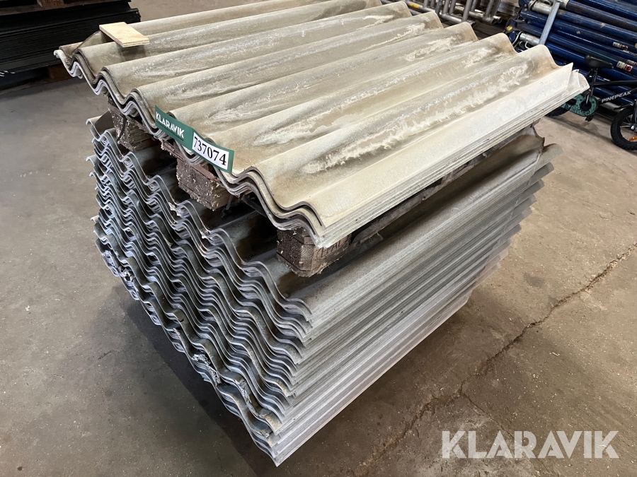 Tagplader eternit B6 79 styk