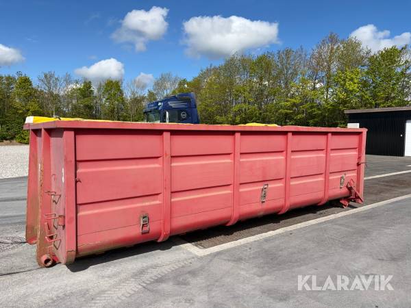 Ladcontainer åben Micodan med rullepressining korntæt
