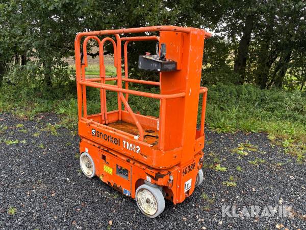 Søjlelift Snorkel TM12