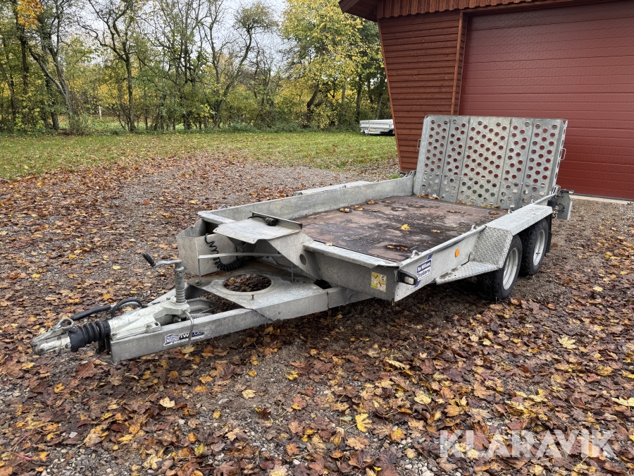 Maskintrailer Ifor williams GH 126 BT