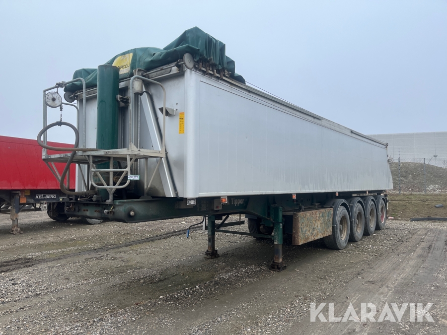 Tip trailer HK Tipper S48B 4 akslet