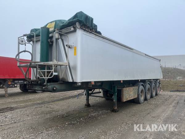 Tip trailer HK Tipper S48B 4 akslet