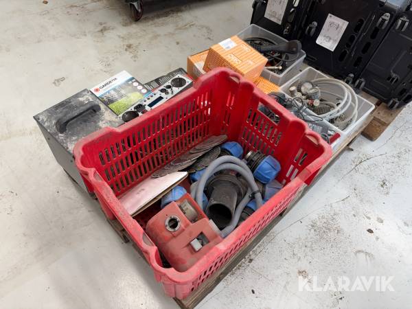 Assorterede dele - 1 palle