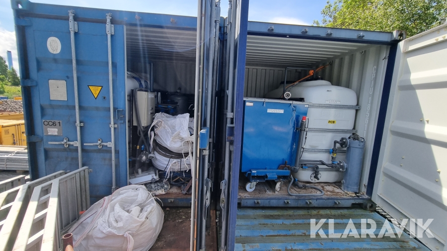 PCB Vandrensnings system Danish Water Solutions I Containere
