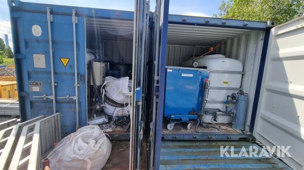 PCB Vandrensnings system Danish Water Solutions I Containere